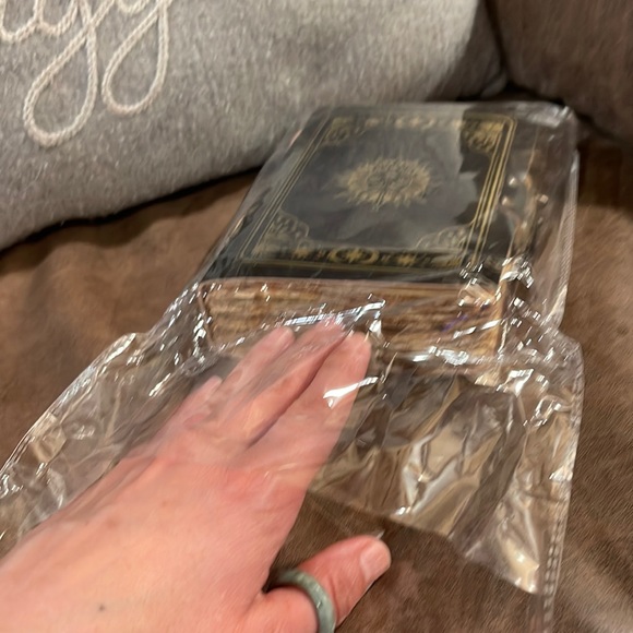 🕯✨Handwoven 100% Genuine Leather & Cotton Celestial Journal ✨🕯Spellbook … - Picture 16 of 17